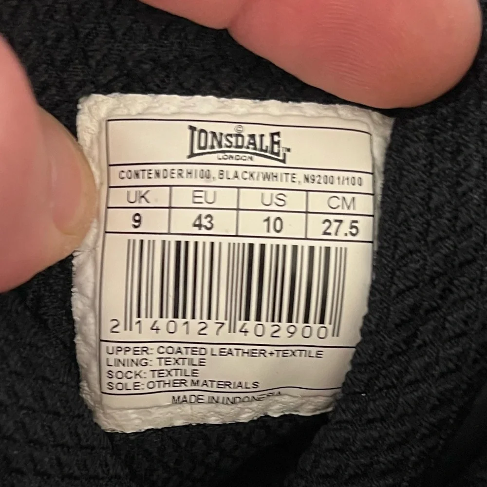 Lonsdale Contender‎ Boxing Shoes